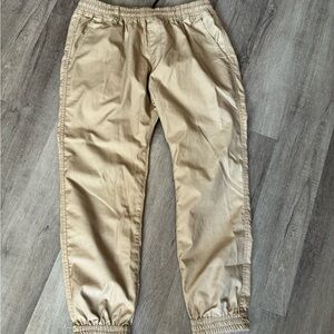 Men's Tan Jogger Pants